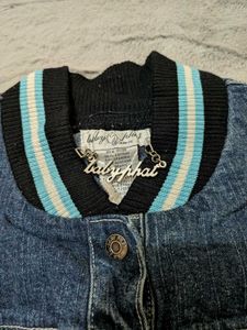 Y2K Babyphat Denim varsity Jacket