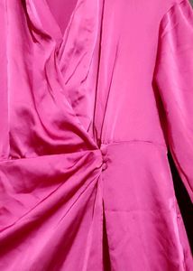 Rose Color Dress For Girl Or Women 36 Bust
