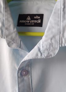 Arrow Men’s Sky Blue Formal Shirt