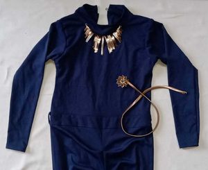 Navy Blue Gown