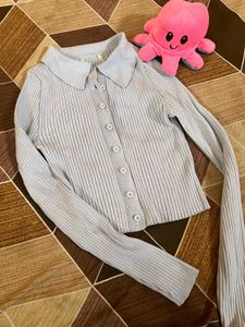 Cute Light Blue Top