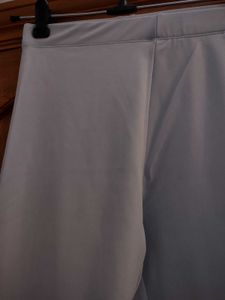 Light Blue Casual Leggings