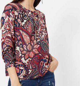 Paisley Print Blouse