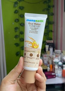 Mamaearth Rice Water Toner &amp; Tone Up Cream Combo