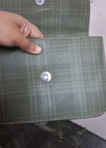 Green Crossbody. handbag