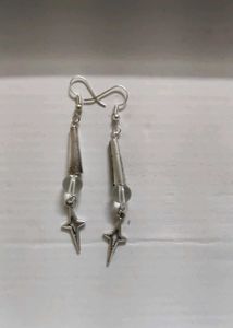 metallic y2k earrings handmade