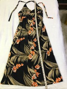 Light Cotton Floral Dress Size Xs