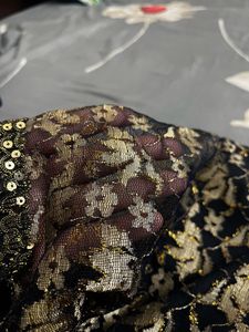 Black Net Blouse