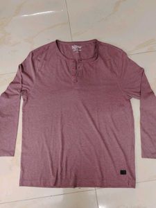 Burgundy Long Sleeve Shirt