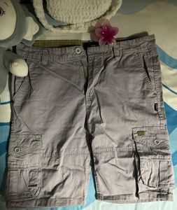 Unisex 6 Pockets Cargo Shorts