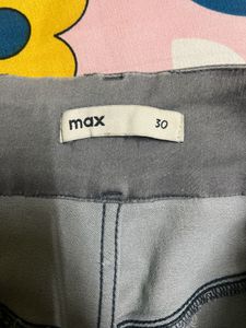 Grey High Waisted Jeans