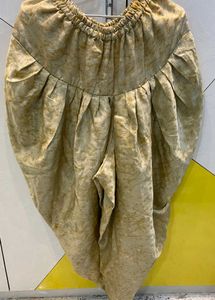 Elegant Crop top &amp; Dhoti Set