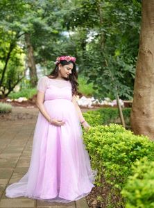 Elegant Baby Pink Gown