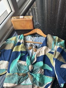 Stylish Patterned Crop Top