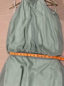 Mint Green Halter Dress
