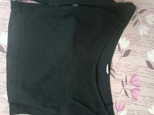Black Offshoulder Crop Top| Korean Tops| Pinterest