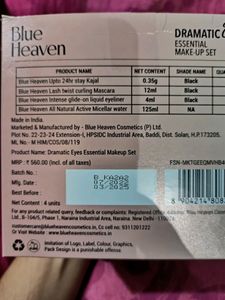 Blue Heaven &amp; My Glam Makeup Combo