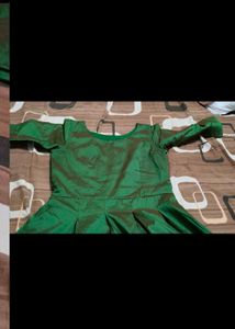 Elegant Green Ethnic Gown