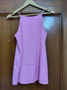 Pink Strap Top