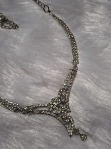 Sparkling Silver Necklace