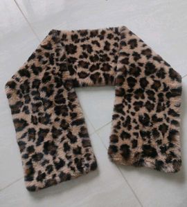 Animal print scarf