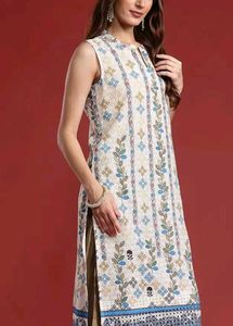 Sleeveless Floral Print Top