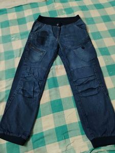 Cute Denim Cargo Pants