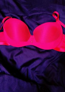 Hot Pink Push Up Bra