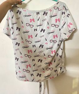 Cute Ribbon Croptop