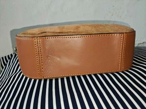 Structured Mini Leather Bag