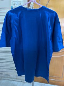 Blue &#39;Overthinking&#39; Tee