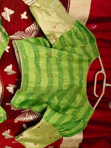 Green Lehenga Choli Set