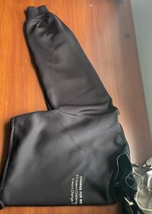 Black Cropped hoodie