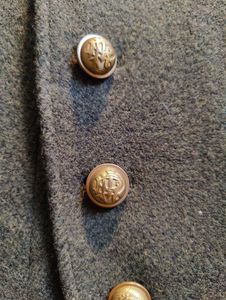 Ralph Lauren Long Military Coat in Khaki Green