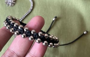 Combo of Beaded Anklet &amp; Ear Cuffs