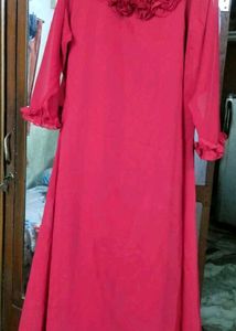 Red Soft Gowns.