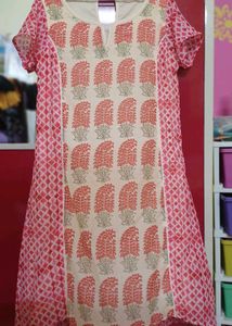Floral Print Kurta
