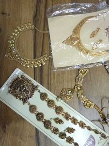 4 Combo Golden Necklace