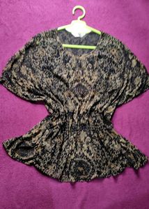 Boho Print Tunic Top