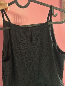 Black Lace Mini Dress
