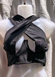 9J. SEXY SHEIN HALTER NECK TOP
