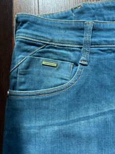 Blue Denim Jeans 38 Size Stretchable