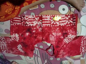Batick Print Glass Hand Blouse