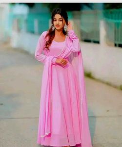 Elegant Pink Kurta Set