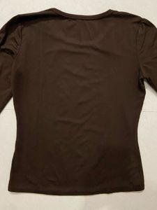 Brown Casual Top