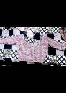 FIX PRICE Engagement Latest Mirror Work Lehnga