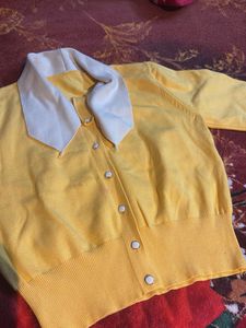 Cute Yellow Cardigan