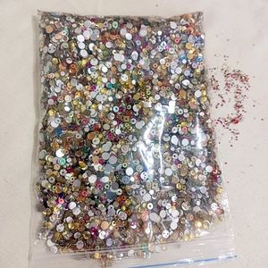 Mix Stone And Chamki Material Combo 130 gm