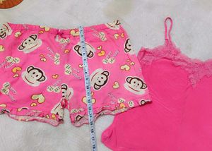 Cute Pink Pajama Set