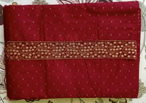 Maroon Embroidered Salwar Kameez Suit